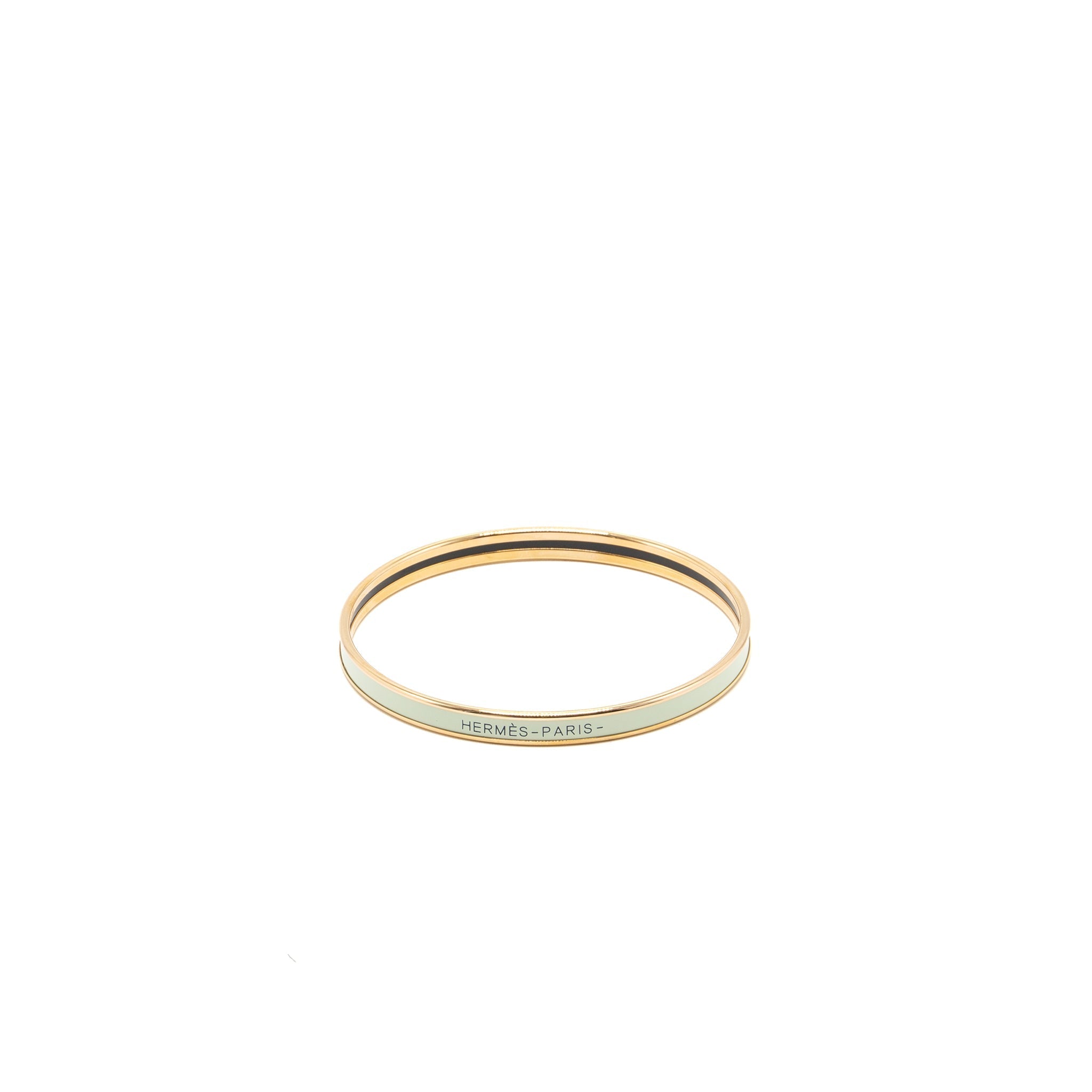 HERMES UNI BANGLE VERT FIZZ RGHW