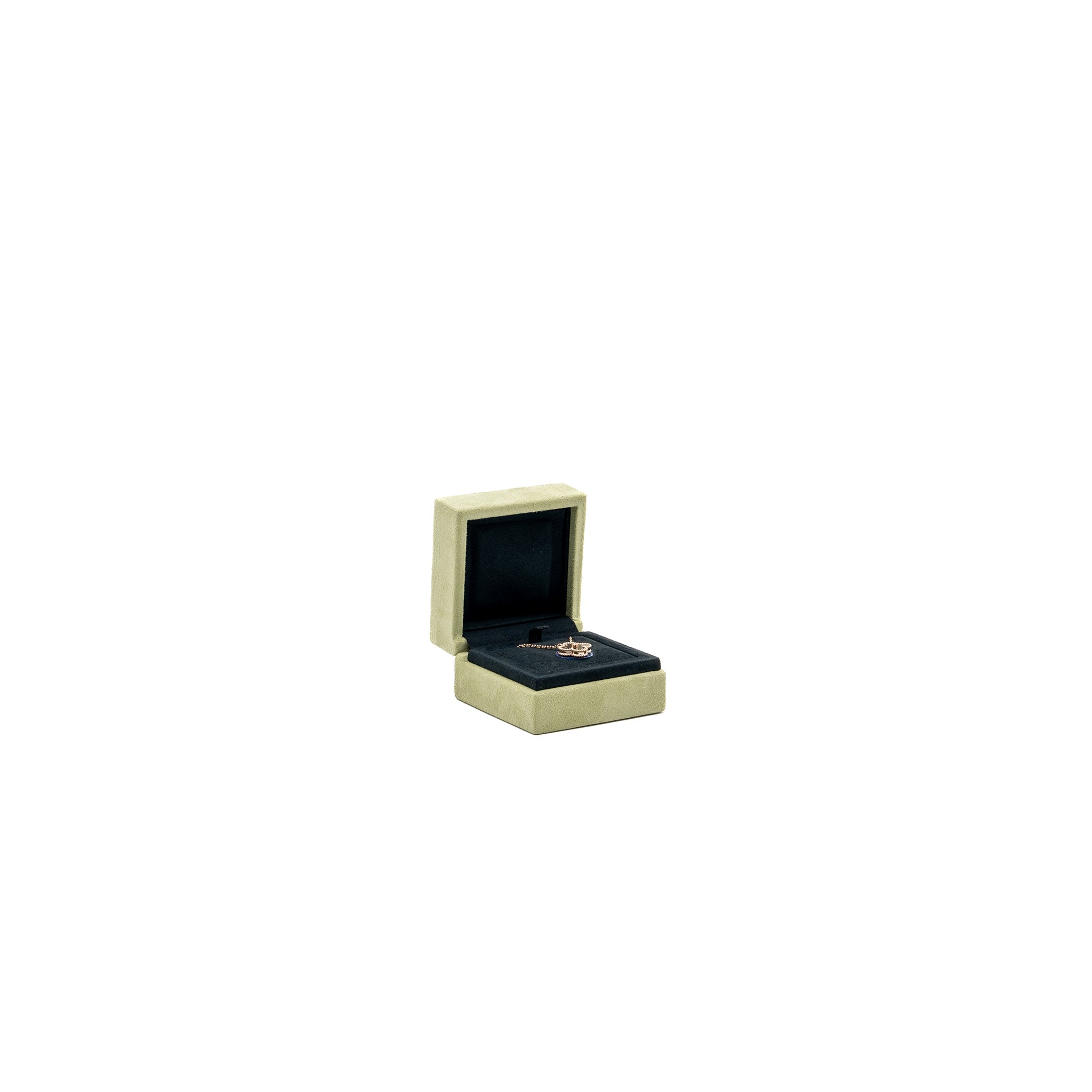VAN CLEEF & ARPELS 2023 ALHAMBRA HOLIDAY LIMITED PENDANT SILVER OBSIDIAN ROSE GOLD DIAMOND