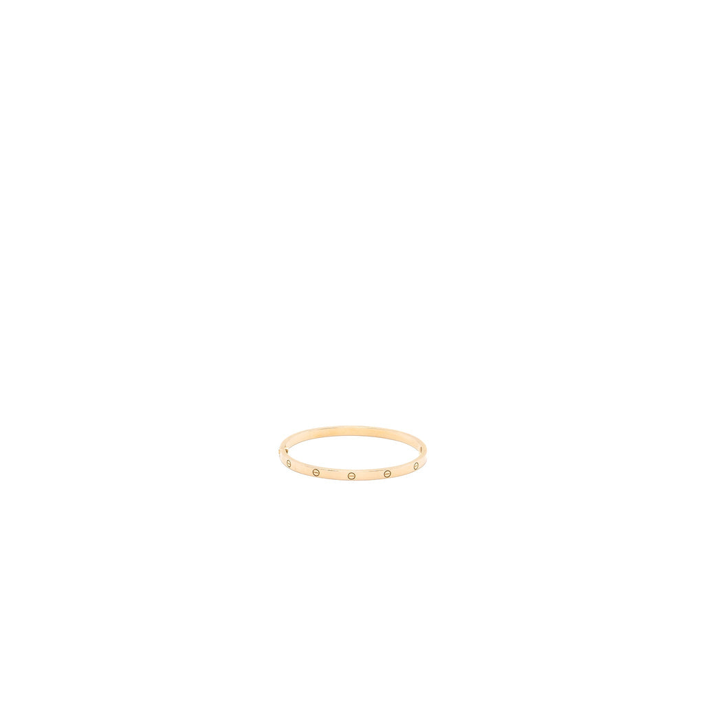 CARTIER LOVE BRACELET ROSE GOLD