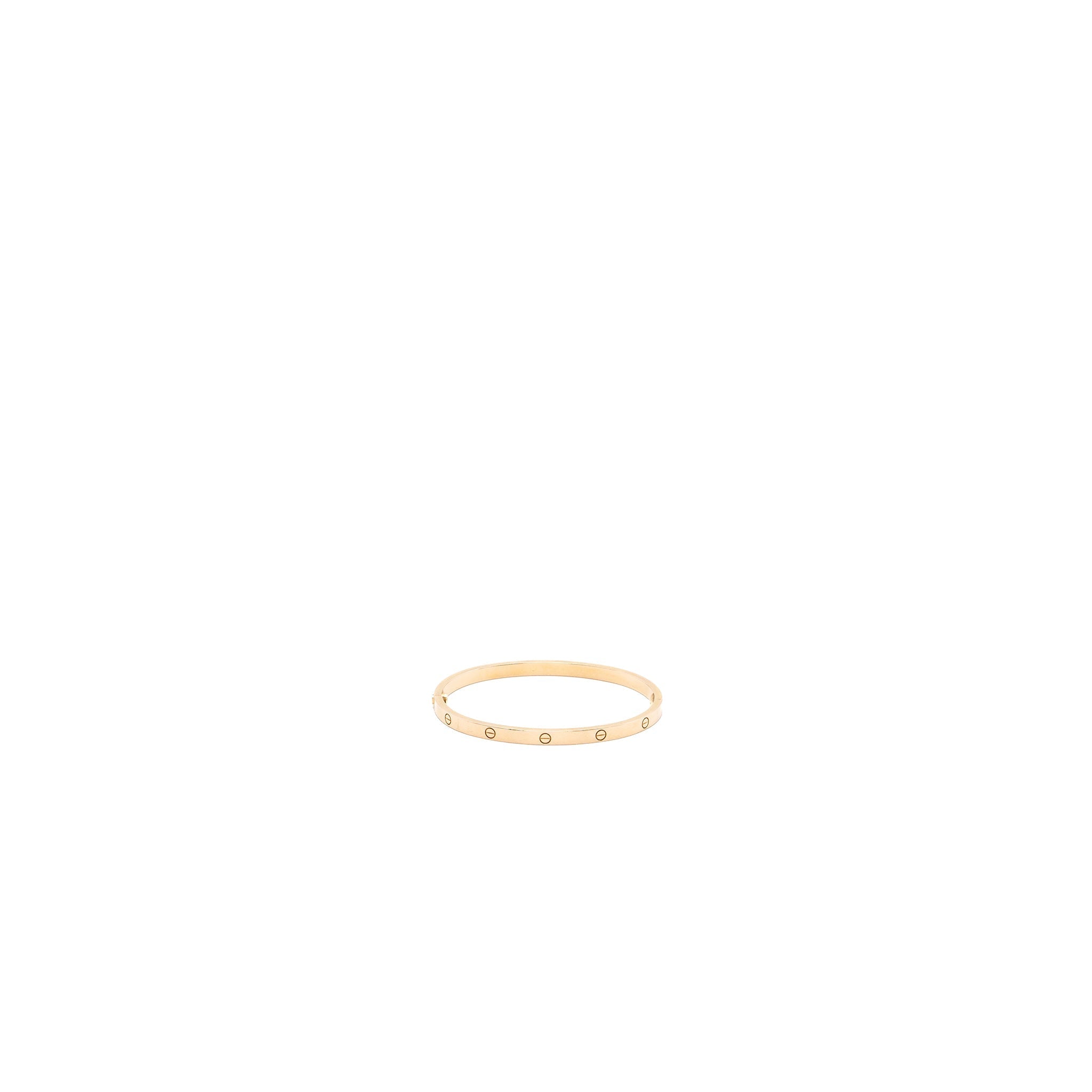 CARTIER LOVE BRACELET ROSE GOLD