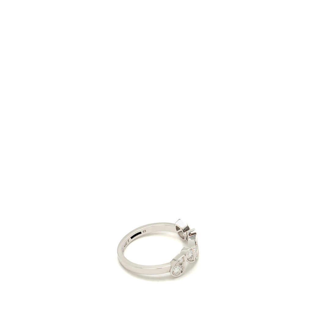 CHAUMET JOSEPHINE RONDE D’AIGRETTES RING WHITE GOLD WITH DIAMONDS