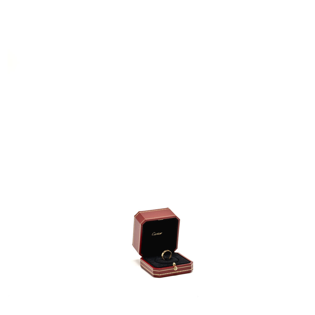 CARTIER LOVE WEDDING BAND 18K YELLOW GOLD