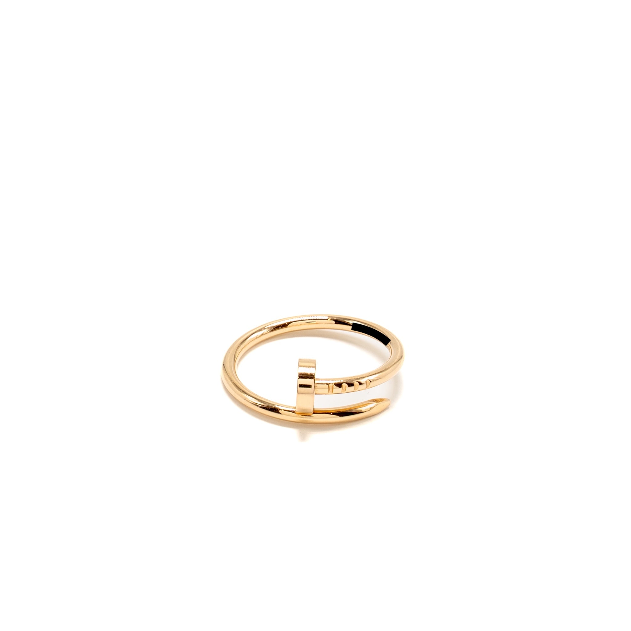 CARTIER JUSTE UN CLOU RING ROSE GOLD