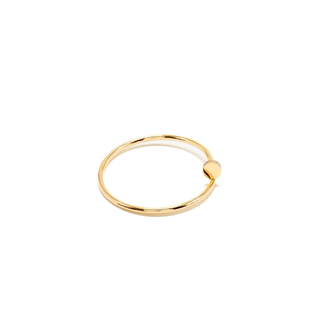 CARTIER JUSTE UN CLOU BRACELET ROSE GOLD DIAMONDS