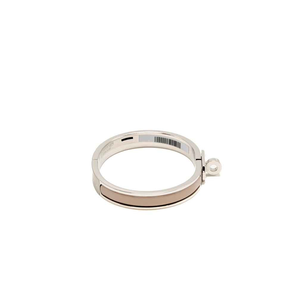 HERMES MINI CLIC KELLY BRACELET MARRON GLACÉ SHW