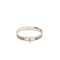 HERMES MINI CLIC KELLY BRACELET MARRON GLACÉ SHW