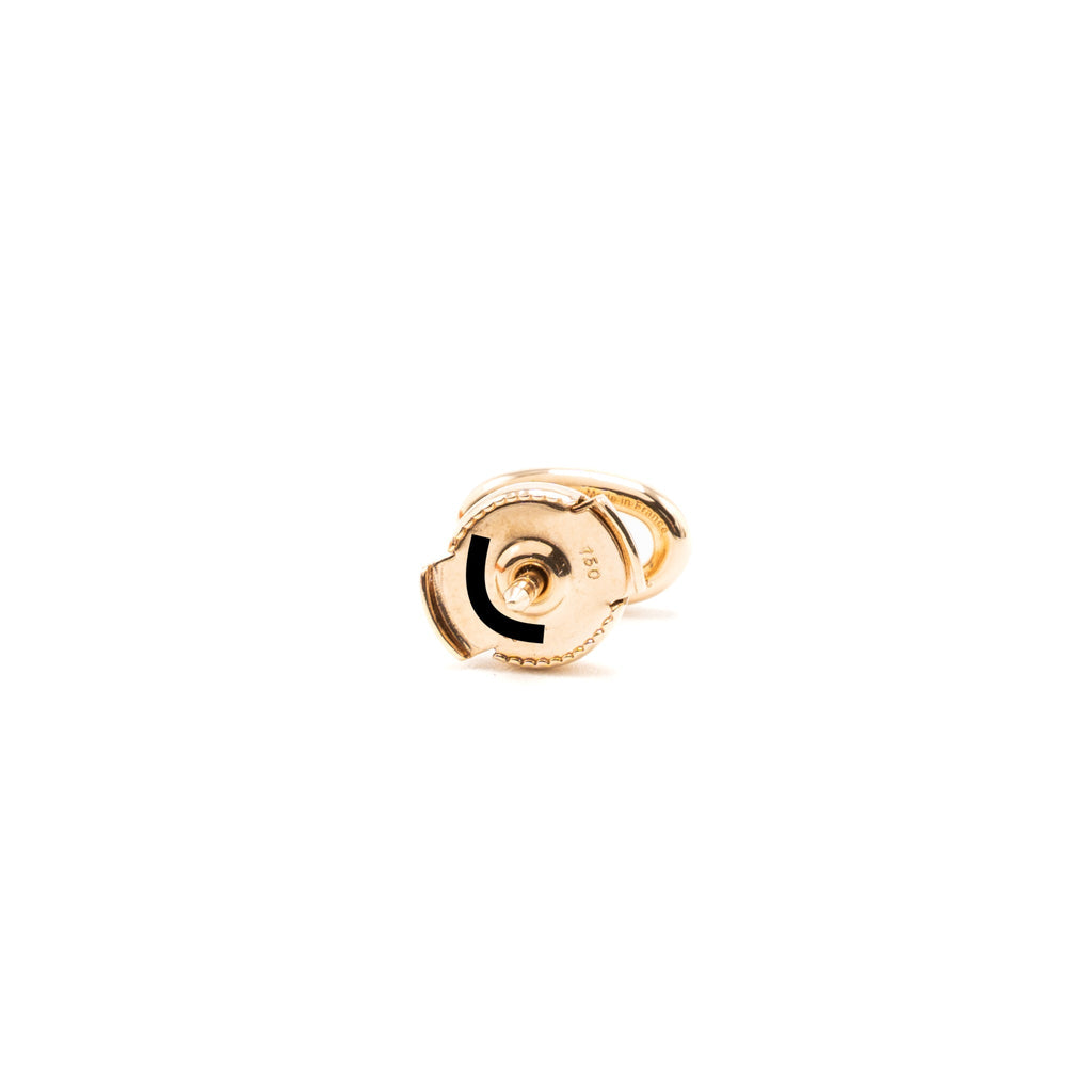 HERMES FARANDOLE EARRINGS ROSE GOLD