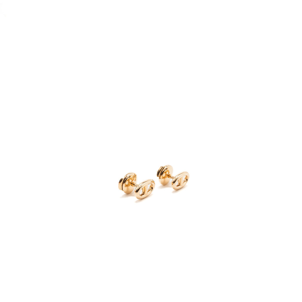 HERMES FARANDOLE EARRINGS ROSE GOLD