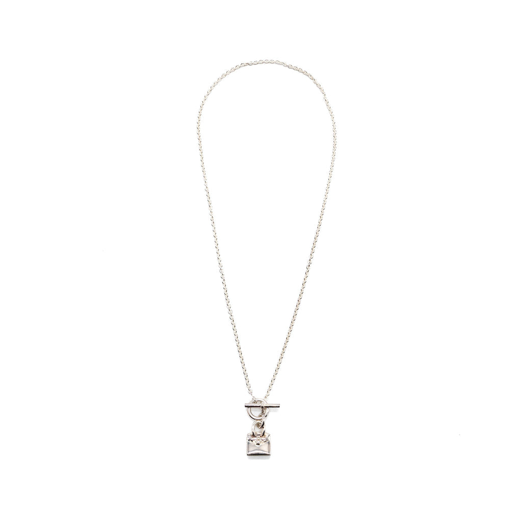 HERMES BIRKIN AMULETTE PENDANT SILVER STERLING SILVER