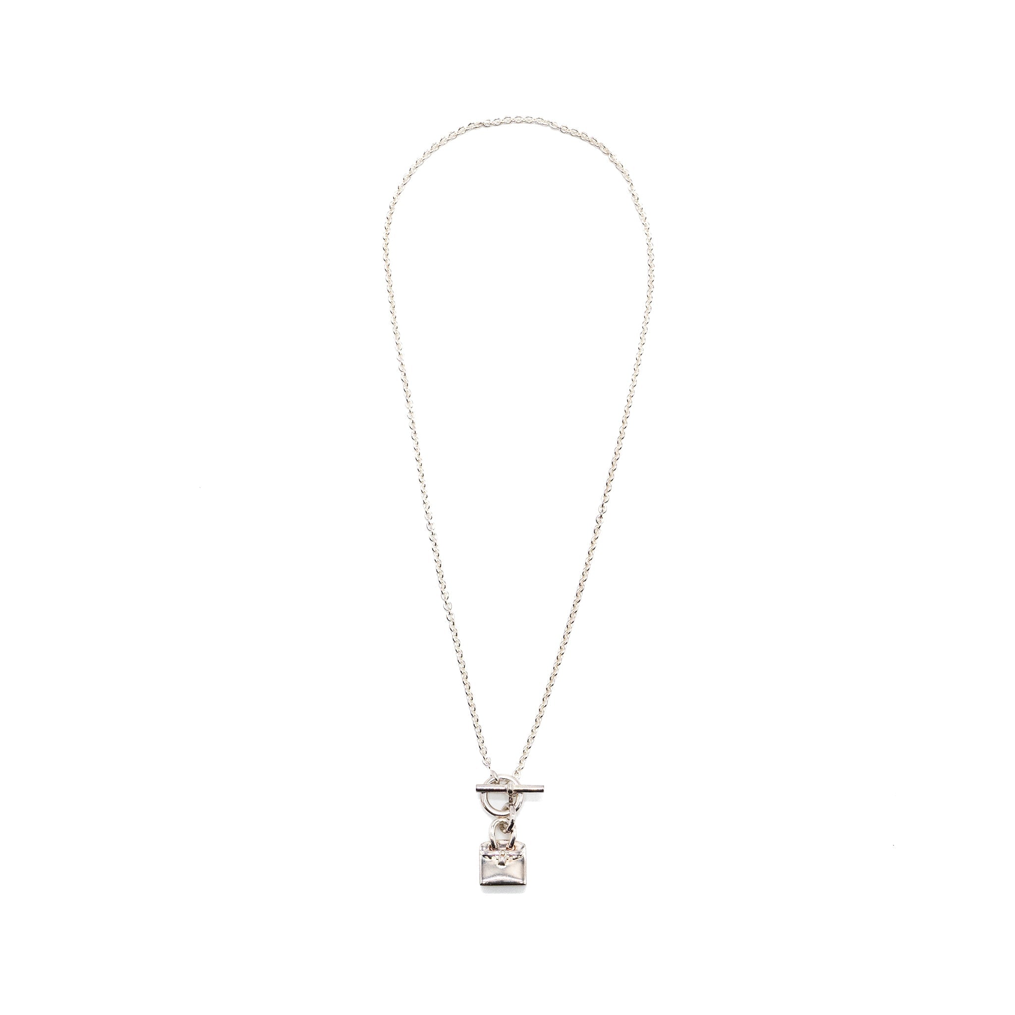 HERMES BIRKIN AMULETTE PENDANT SILVER STERLING SILVER