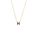 HERMES POP H PENDANT BLACK GHW