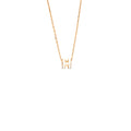 HERMES MINI POP H PENDANT WHITE ROSE GOLD