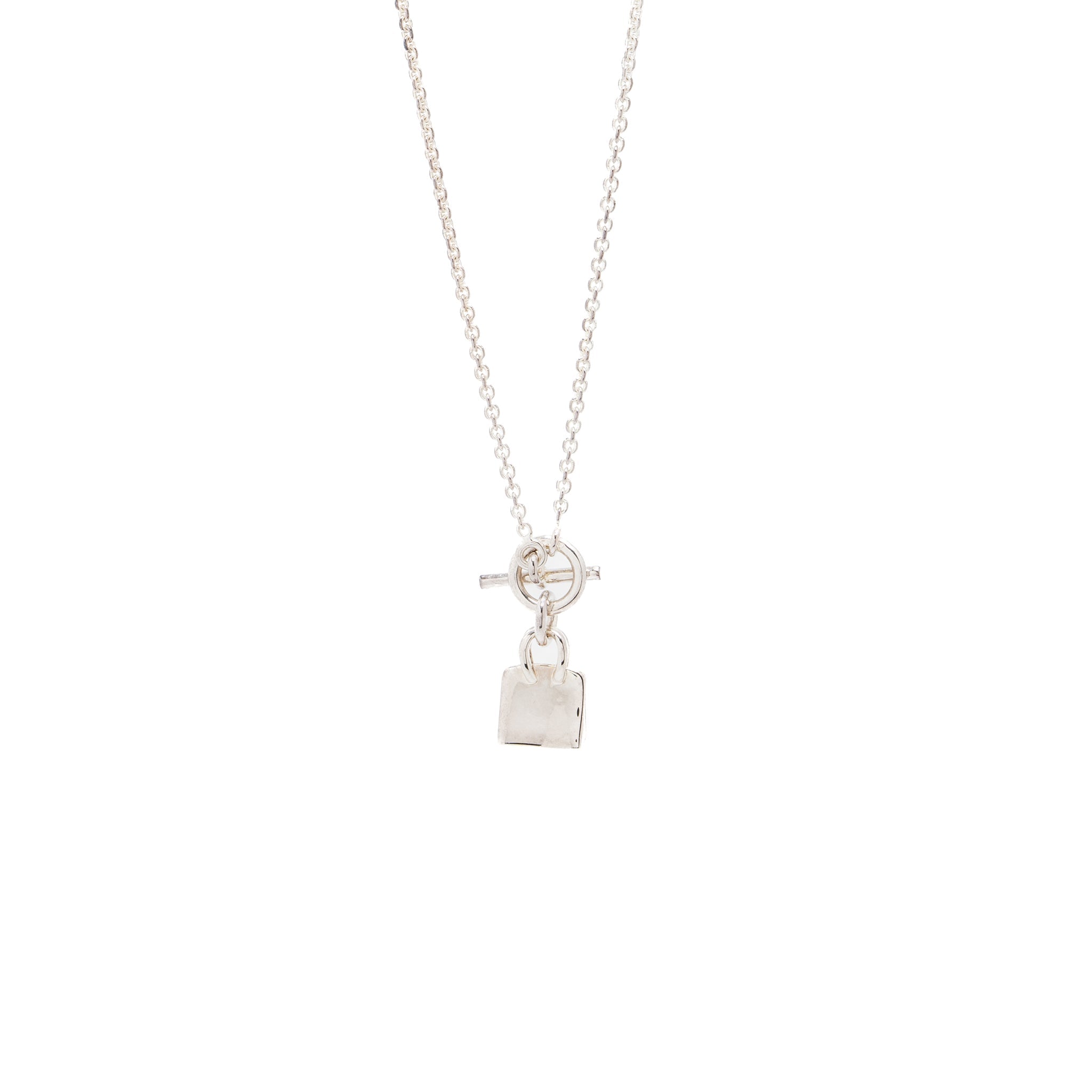 HERMES BIRKIN AMULETTE PENDANT SILVER STERLING SILVER