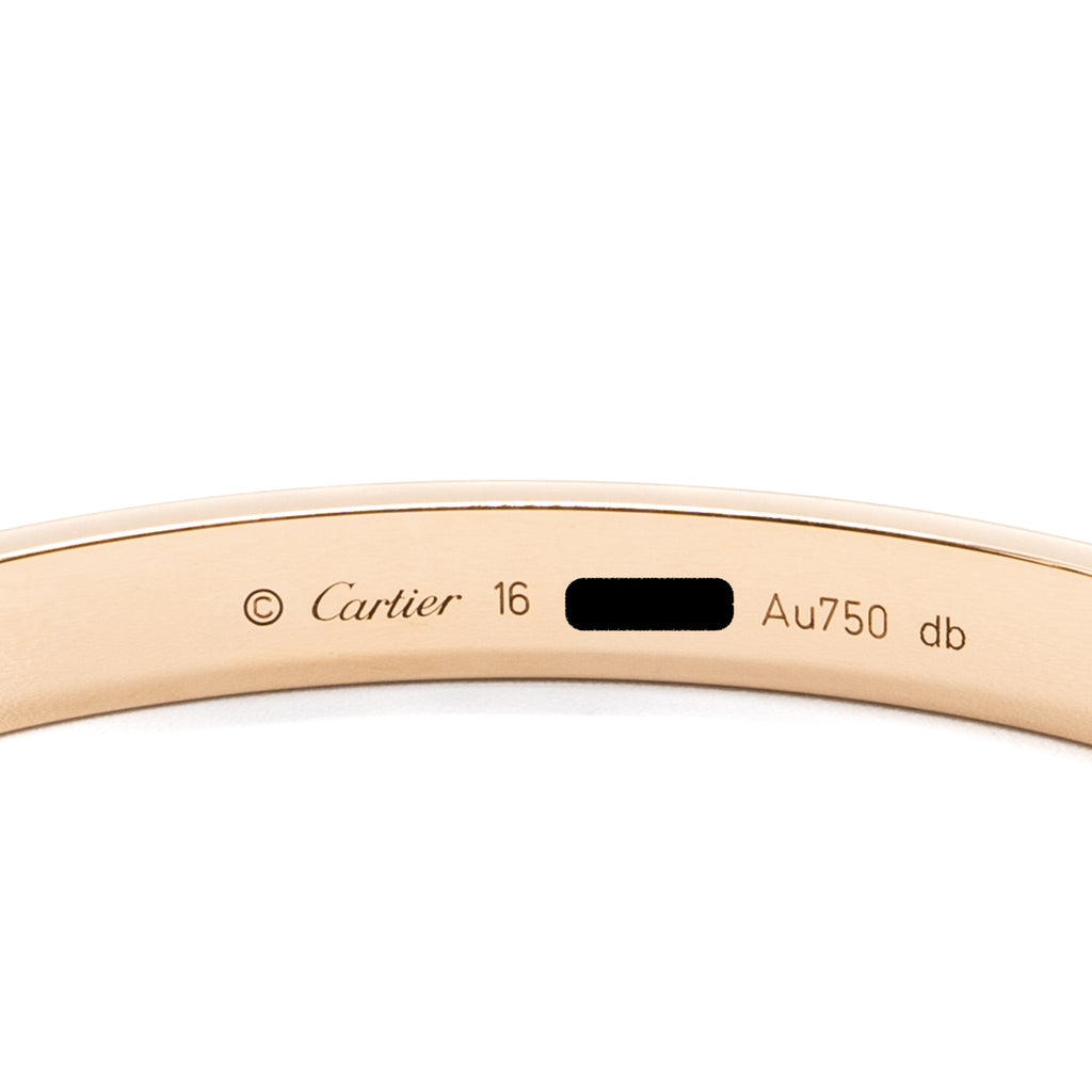 CARTIER LOVE BRACELET ROSE GOLD
