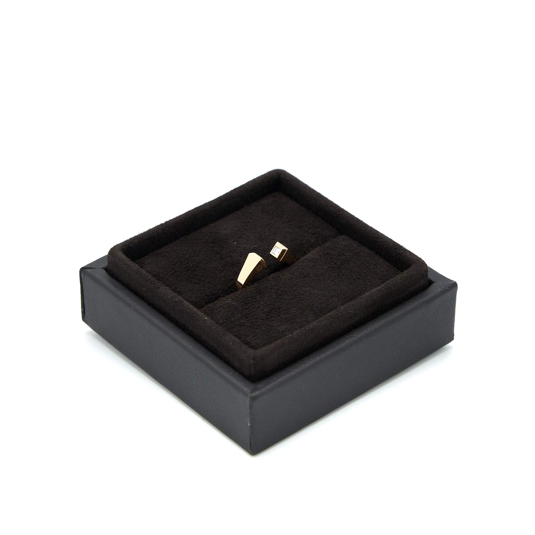 HERMES CLOU DE FORGE RING ROSE GOLD WITH DIAMONDS
