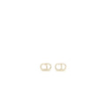 DIOR CLAIR D LUNE EARRINGS CRYSTAL GOLD TONE