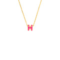 HERMES MINI POP H PENDANT S7 ROSE EXTREME GHW