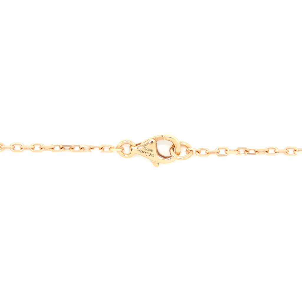 CARTIER TRINITY NECKLACE WHITE GOLD/YELLOW GOLD/ROSE GOLD/DIAMONDS