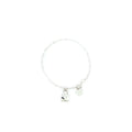 HERMES STERLING SILVER MINI BIRKIN BRACELET