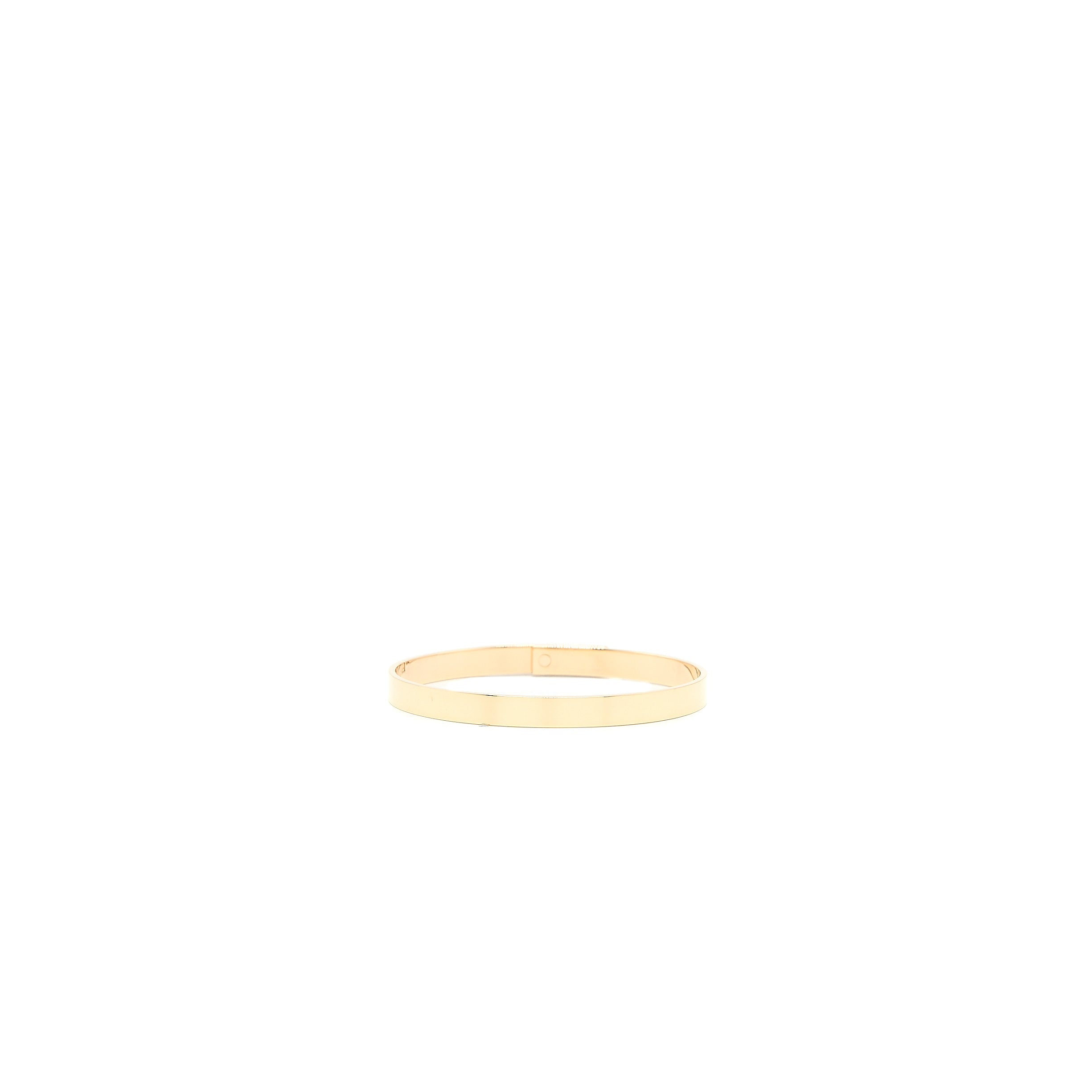 HERMES KELLY BRACELET ROSE GOLD 4 DIAMONDS
