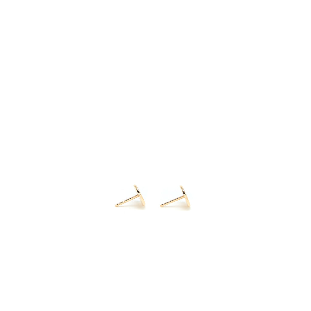 HERMES EX-LIBERIA EARRINGS ROSE GOLD