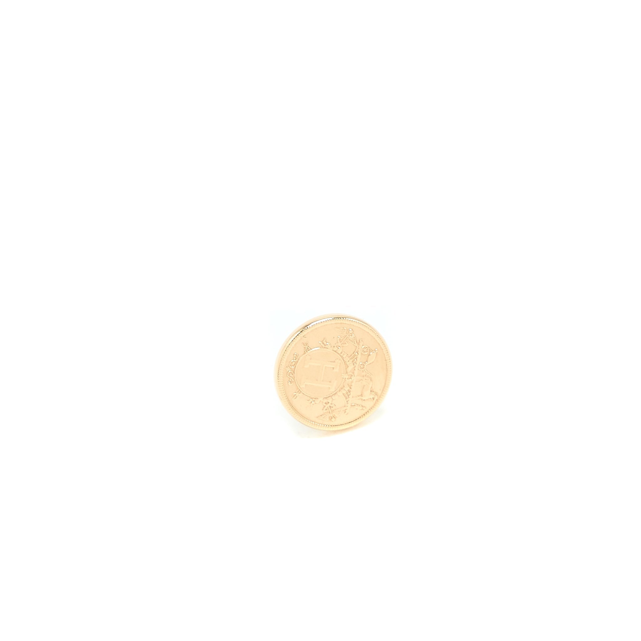 HERMES EX-LIBERIA EARRINGS ROSE GOLD