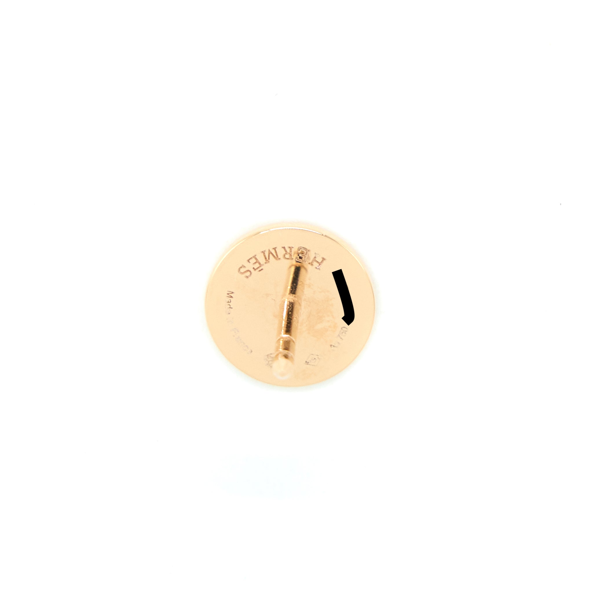 HERMES EX-LIBERIA EARRINGS ROSE GOLD