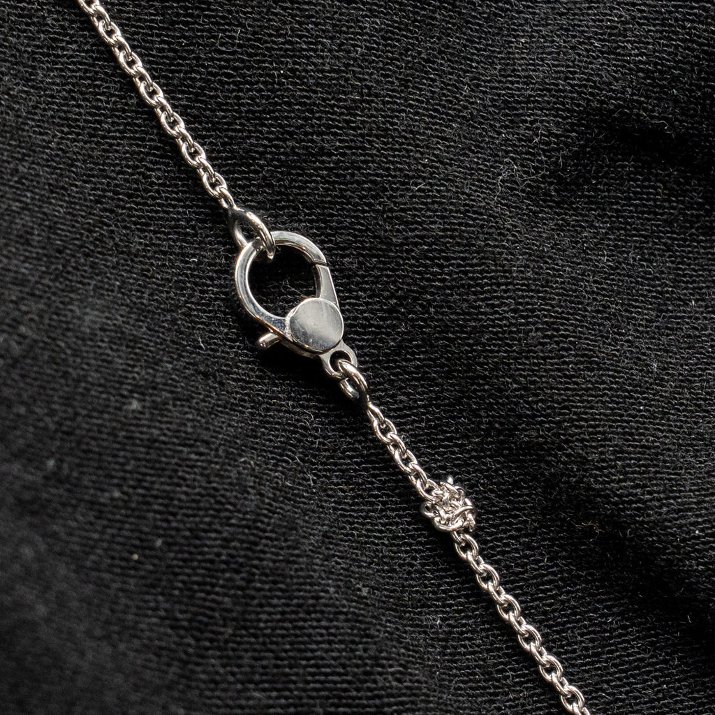 HERMES FINESSE PENDANT WHITE GOLD DIAMONDS