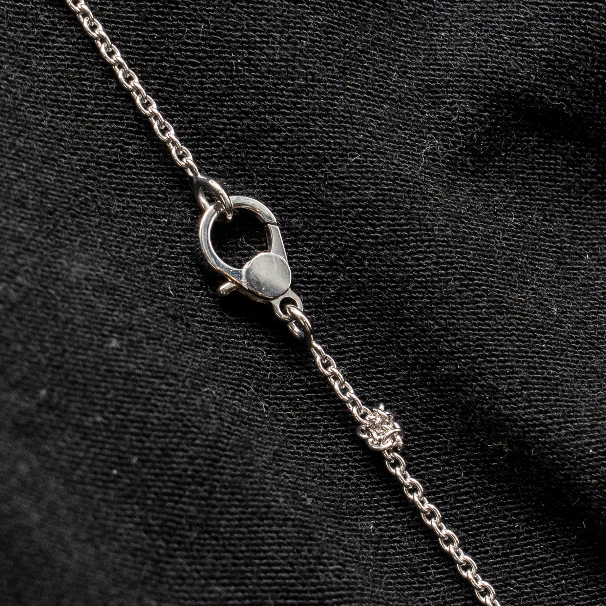 HERMES FINESSE PENDANT WHITE GOLD DIAMONDS