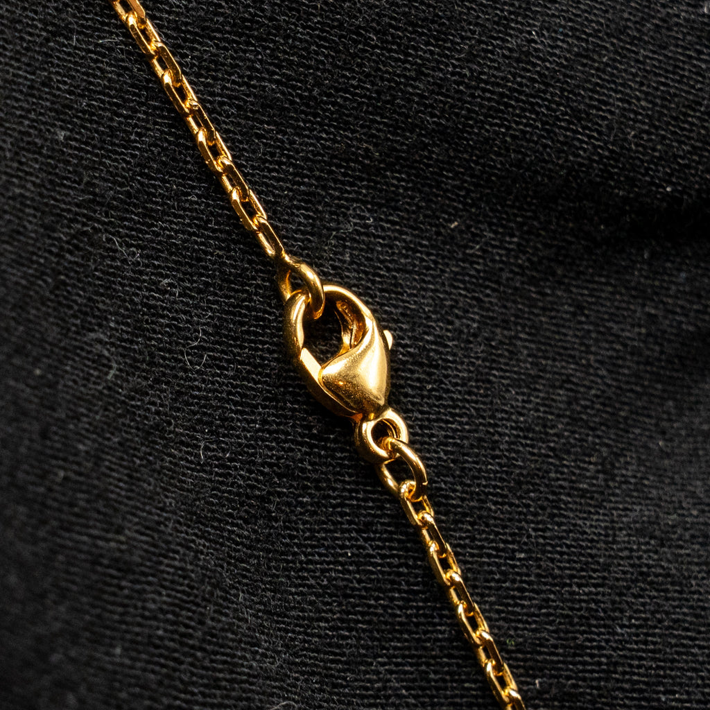HERMES MINI POP H PENDANT BLACK GHW
