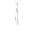 HERMES KELLY CLOCHE THE NECKLACE SMALL MODEL WHITE GOLD DIAMONDS