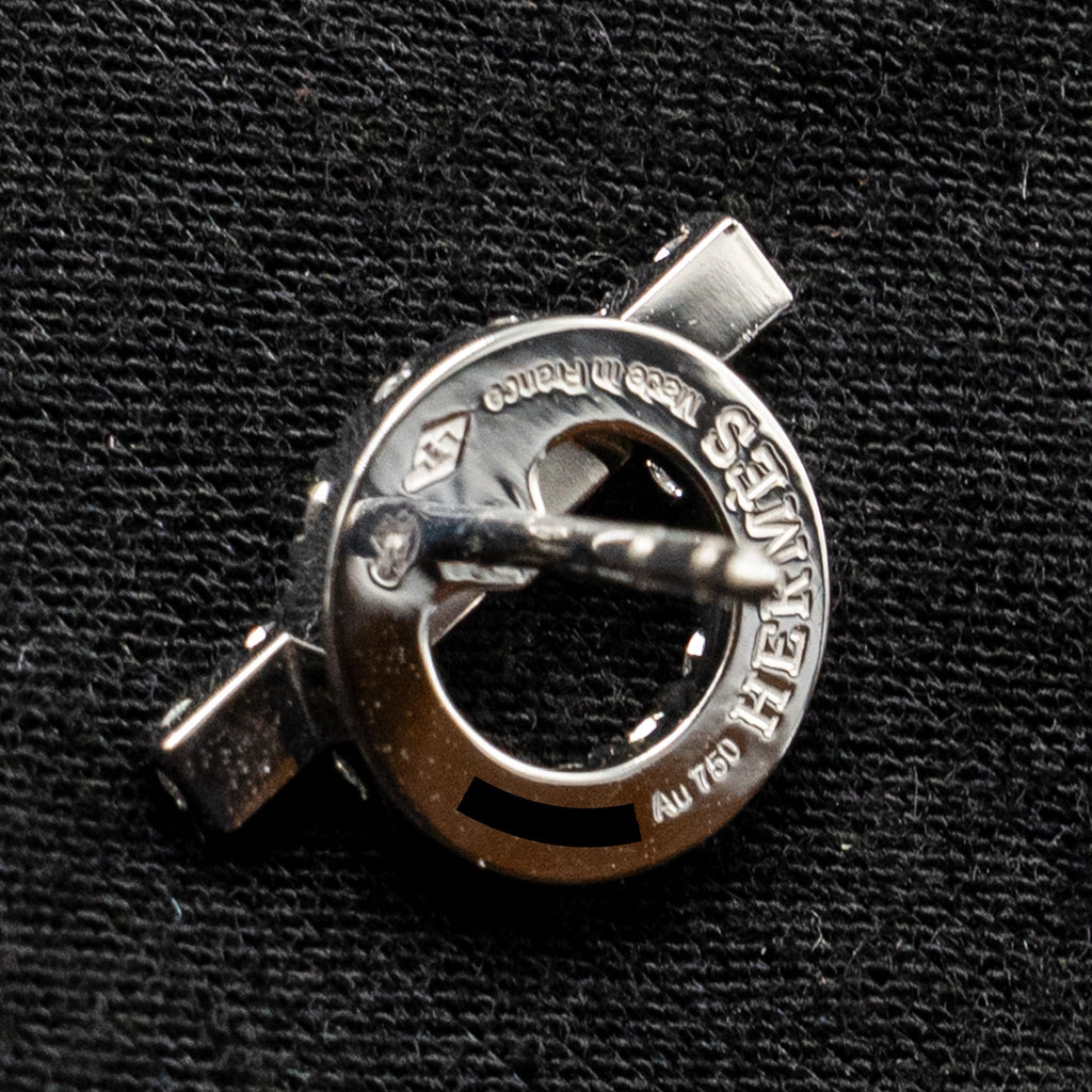 HERMES FINESSE EARRINGS WHITE GOLD / DIAMONDS