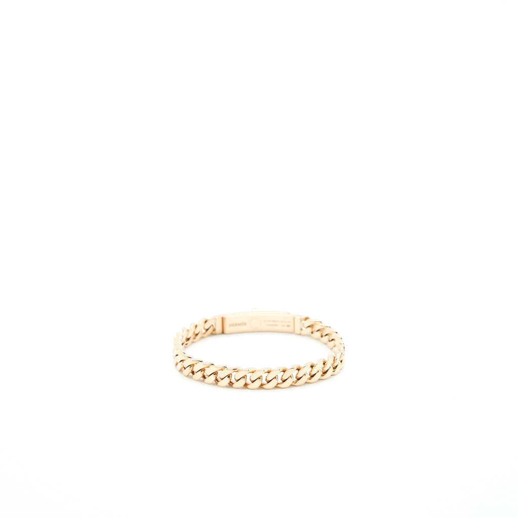 HERMES KELLY GOURMET THE BRACELET ROSE GOLD WITH DIAMONDS