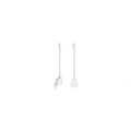 HERMES KELLY CLOCHE THE EARRINGS WHITE GOLD DIAMONDS