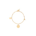 HERMES EX-LIBRIS BRACELET ROSE GOLD WITH A DIMOND