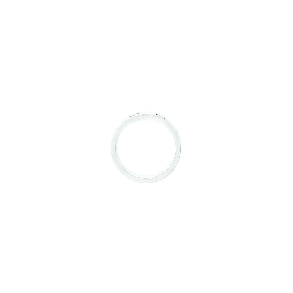 CARTIER LOVE WEDDING BAND WITH ONE DIAMOND WHITE GOLD
