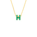 HERMES MINI POP H MALACHITE GHW
