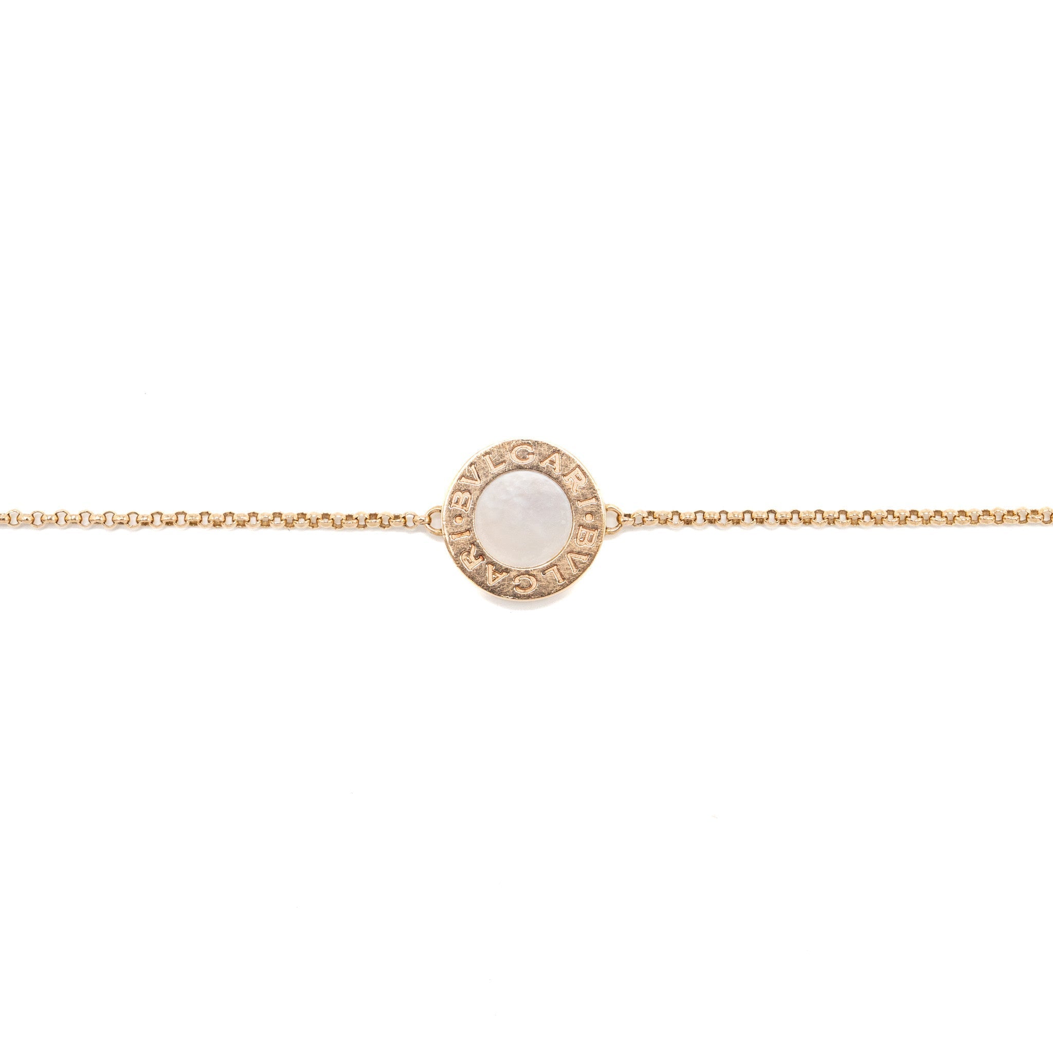 BVLGARI BVLGARI BRACELET ROSE GOLD/MOTHER OF PEARL