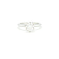 TIFFANY PLATINUM AND DIMOND SOLITAIRE RING 1.07 CARATS, I COLOR, VS1 CLARITY