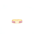 HERMES BRACELET ROSE PATCH RGHW