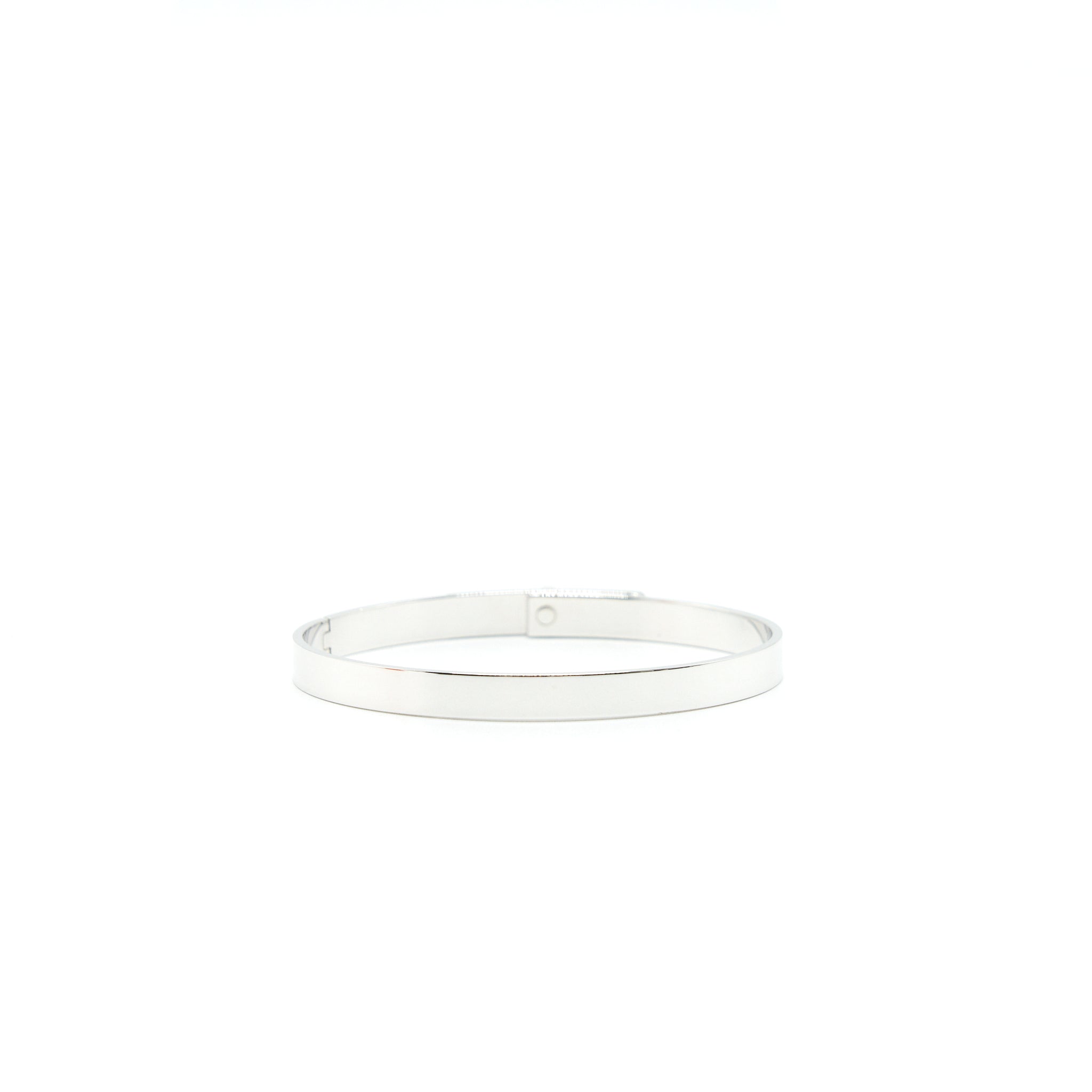 HERMES KELLY BRACELET WHITE GOLD WITH 61 DIAMONDS