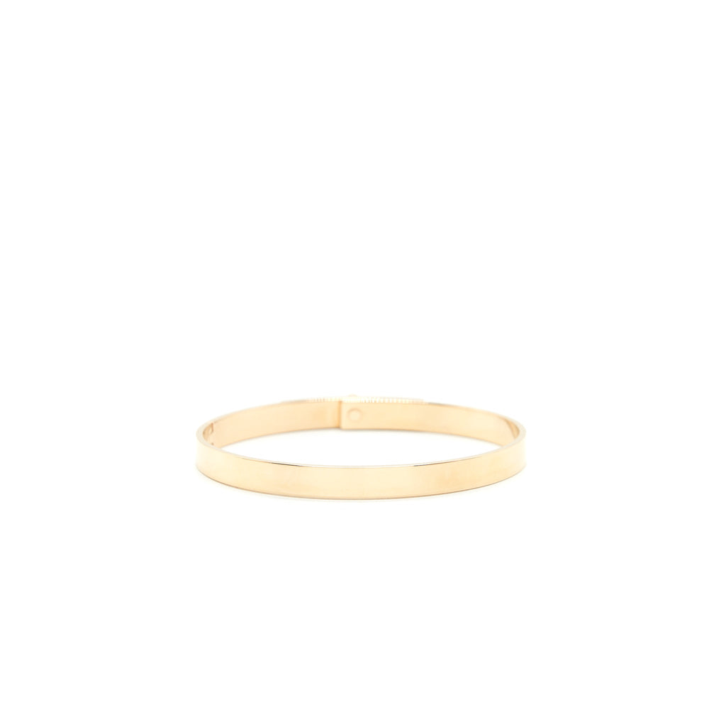HERMES KELLY BRACELET ROSEGOLD AND BLACK SPINELS GEMSTONES
