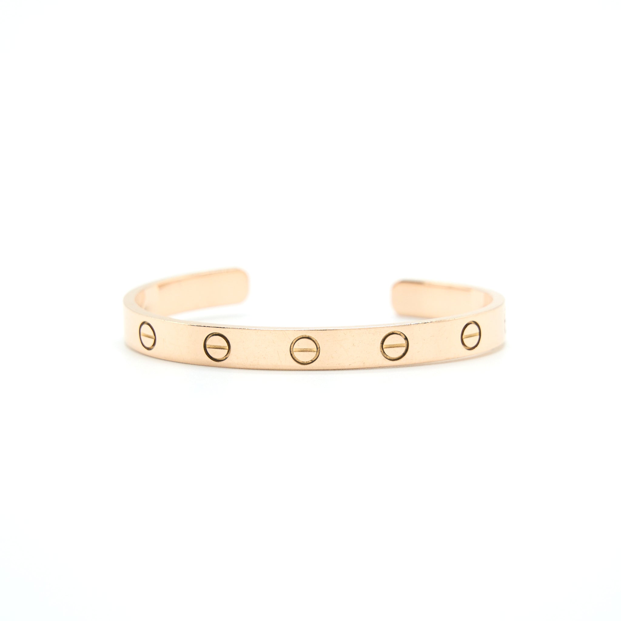 CARTIER LOVE BRACELET ROSE GOLD
