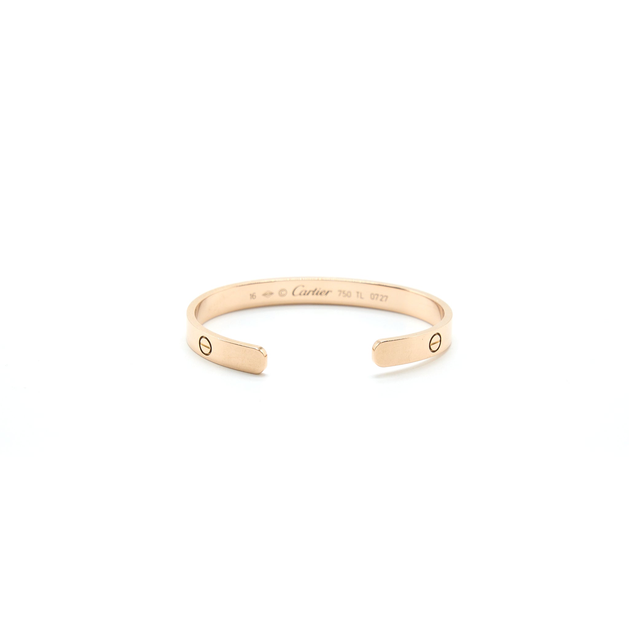 CARTIER LOVE BRACELET ROSE GOLD