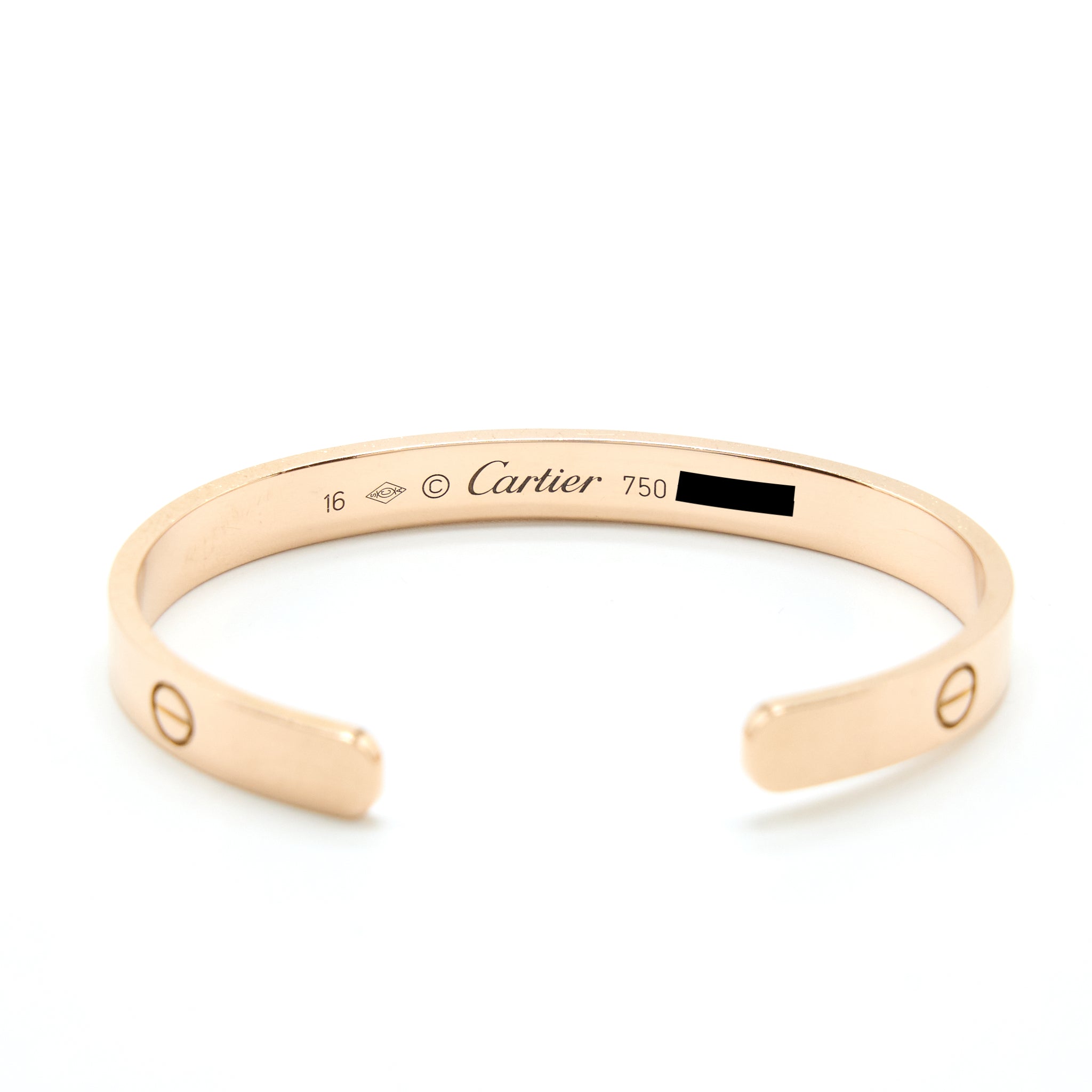 CARTIER LOVE BRACELET ROSE GOLD