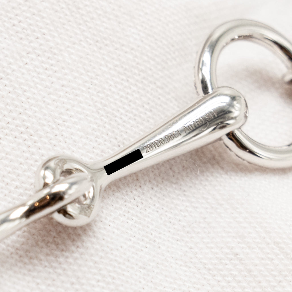 HERMES FILET D’OR BRACELET WHITE GOLD DIAMONDS
