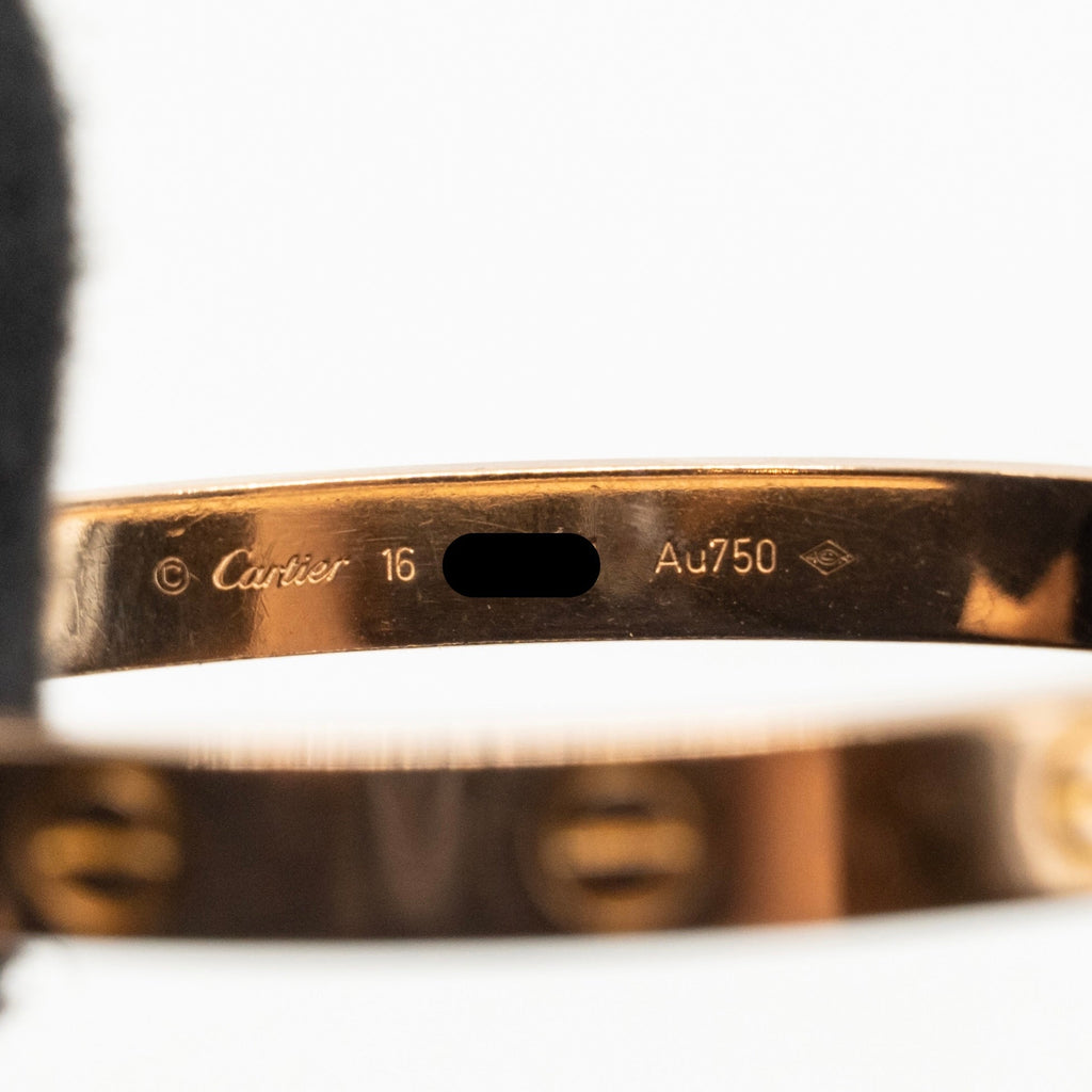 CARTIER LOVE BRACELET ROSE GOLD