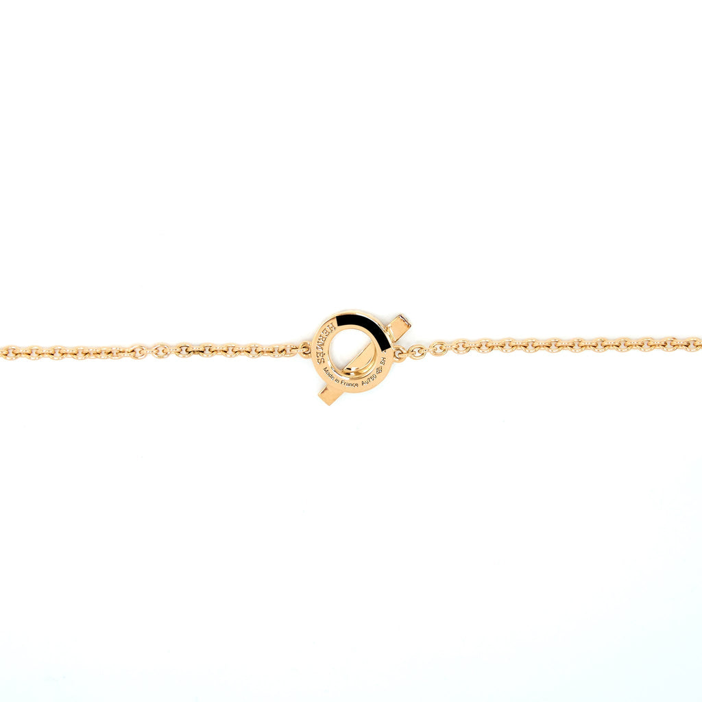 HERMES FINESSE BRACELET ROSE GOLD, DIAMONDS