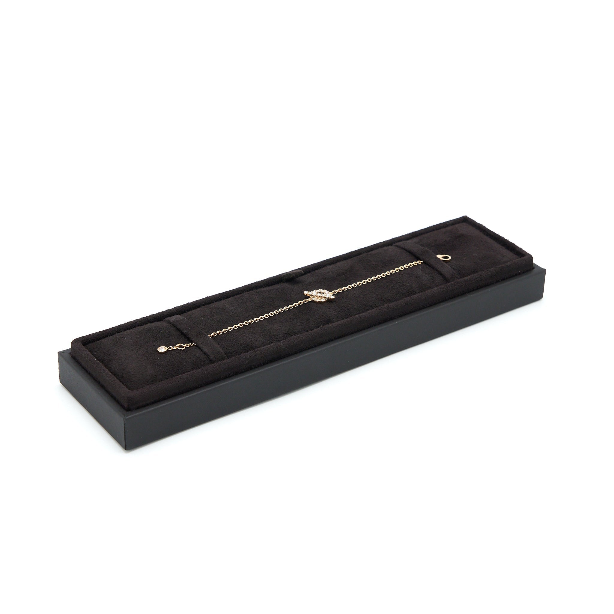 HERMES FINESSE BRACELET ROSE GOLD DIAMONDS