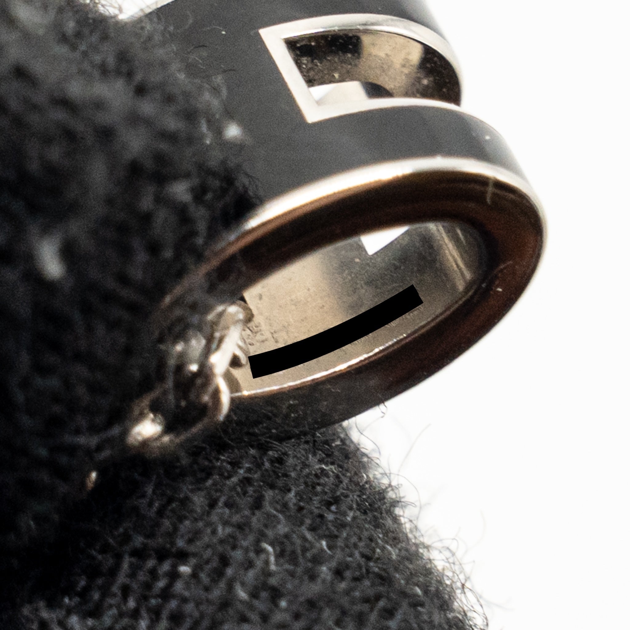 HERMES MINI POP H PENDANT BLACK SHW